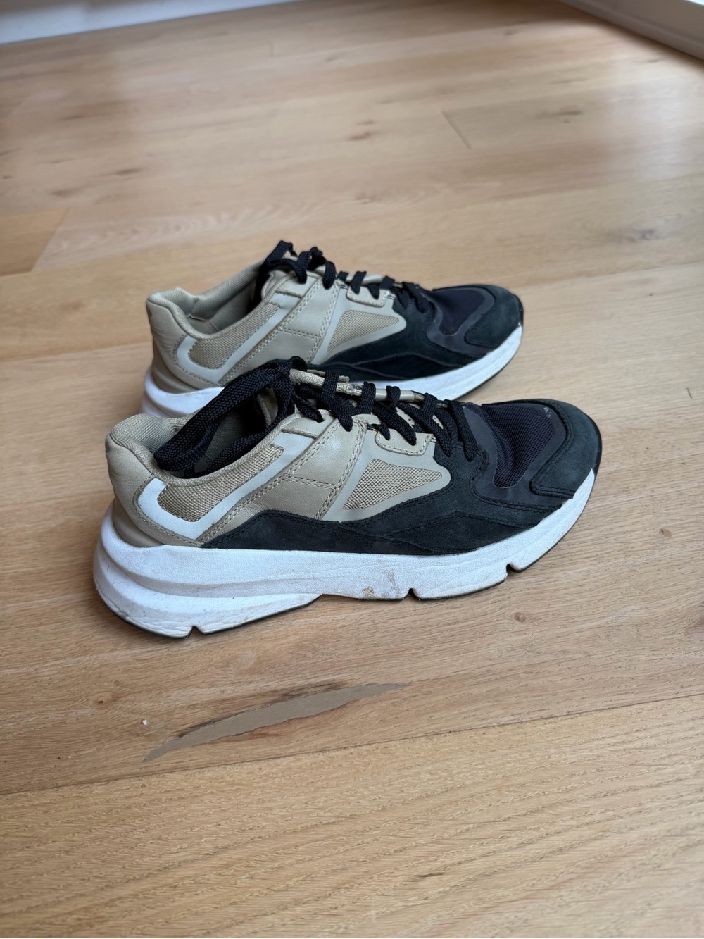 Unisex Neutral & Black Athletic Sneakers
